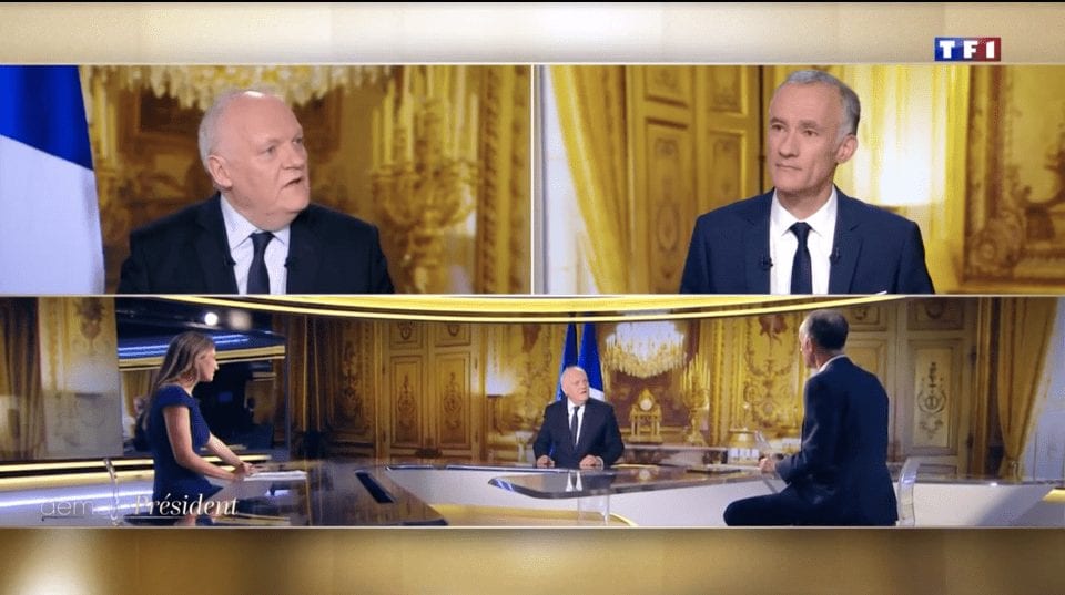François Asselineau était l'invité de l'émission « Demain Président » sur TF1, le 11 avril 2017