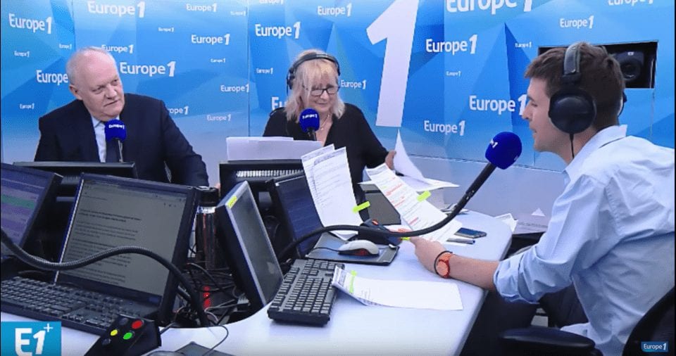 François Asselineau interviewé par Thomas Sotto sur Europe 1
