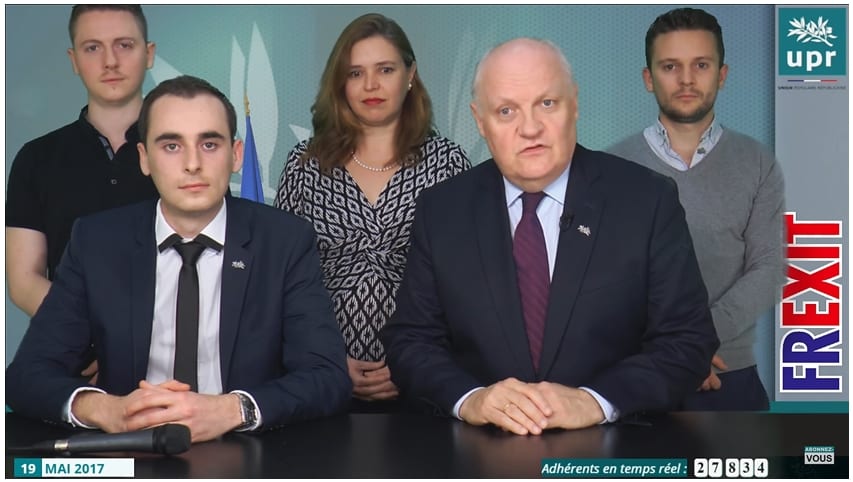 François Asselineau répond en direct à vos questions sur YouTube – 19 mai 2017