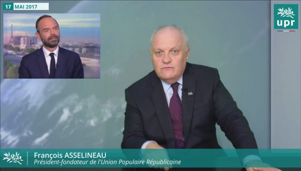 Entretien spécial de François Asselineau – Premier gouvernement d'Édouard Philippe et premiers jours d' E. Macron