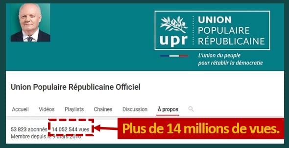 UPR-TV a franchi le cap des 14 millions de vues cumulées