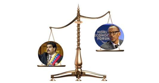 Encore un incroyable « 2 poids – 2 mesures » médiatique == LE VENEZUELA DE MADURO CONTRE LE RWANDA DE KAGAMÉ.