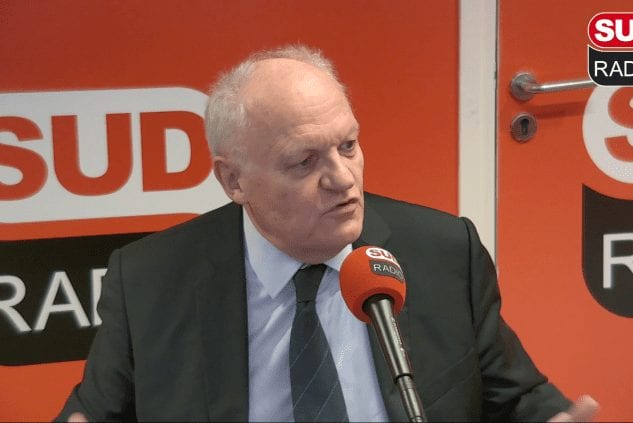 François Asselineau invité de la matinale de Sud Radio le 27 septembre