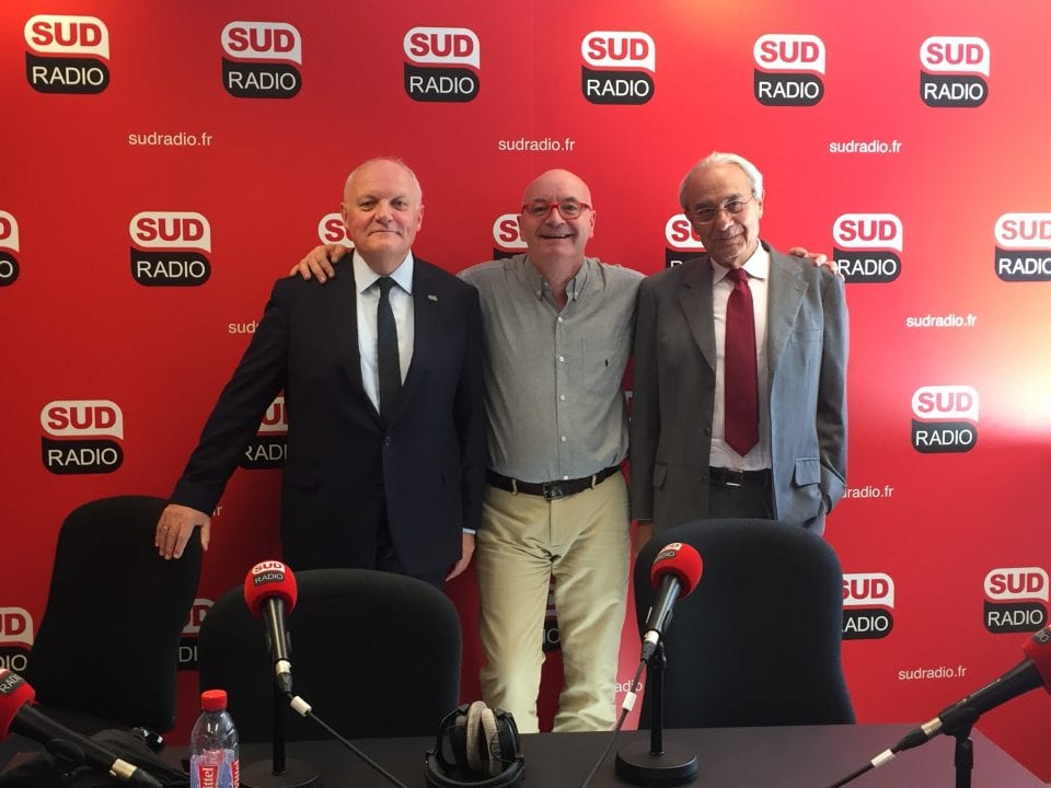 François Asselineau était l'invité de Philippe David sur Sud Radio le 14 septembre 2017