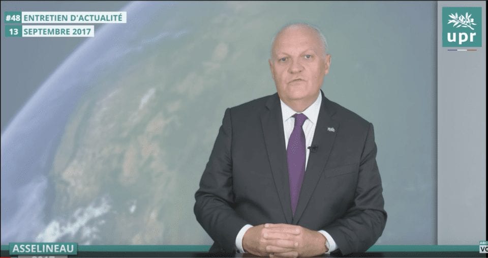 L'ENTRETIEN D’ACTUALITÉ N°48 – Ouragan Irma – Manifestations contre la réforme du travail – Situation au Portugal et au Royaume-Uni – L'analyse de François Asselineau