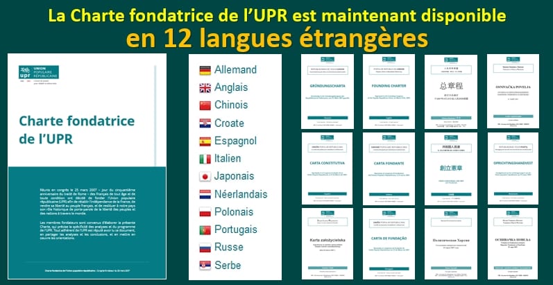 Notre charte fondatrice est désormais disponible en 12 langues étrangères
