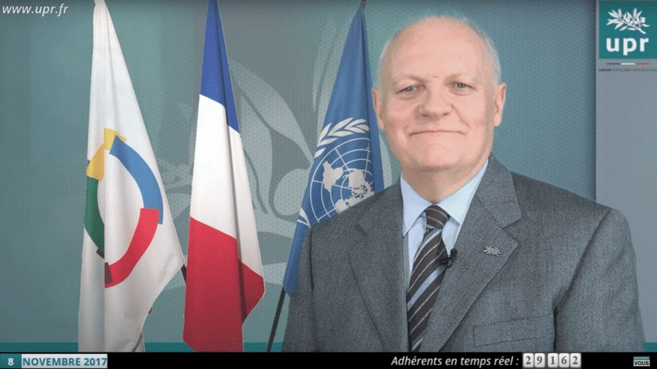 François Asselineau répond en direct à vos questions sur YouTube — 8 novembre 2017