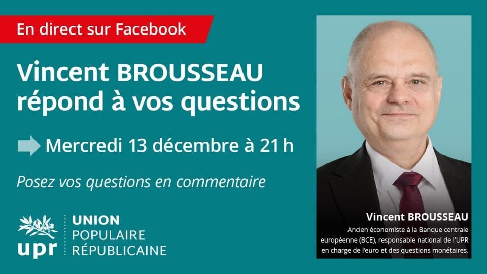 Vincent Brousseau répond en direct à vos questions sur YouTube – 13 décembre 2017