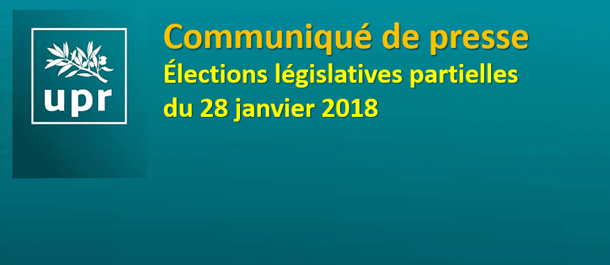 L'UPR franchit la barre des 1% à la Législative partielle du Val-d'Oise