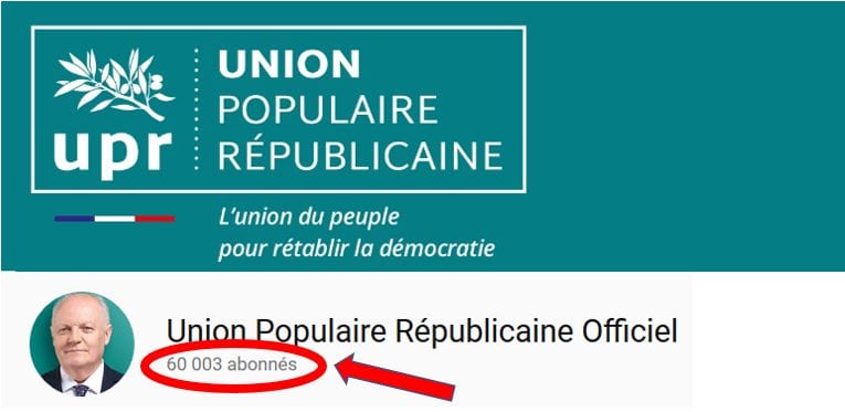 UPR-TV a franchi le cap des 60 000 abonnés