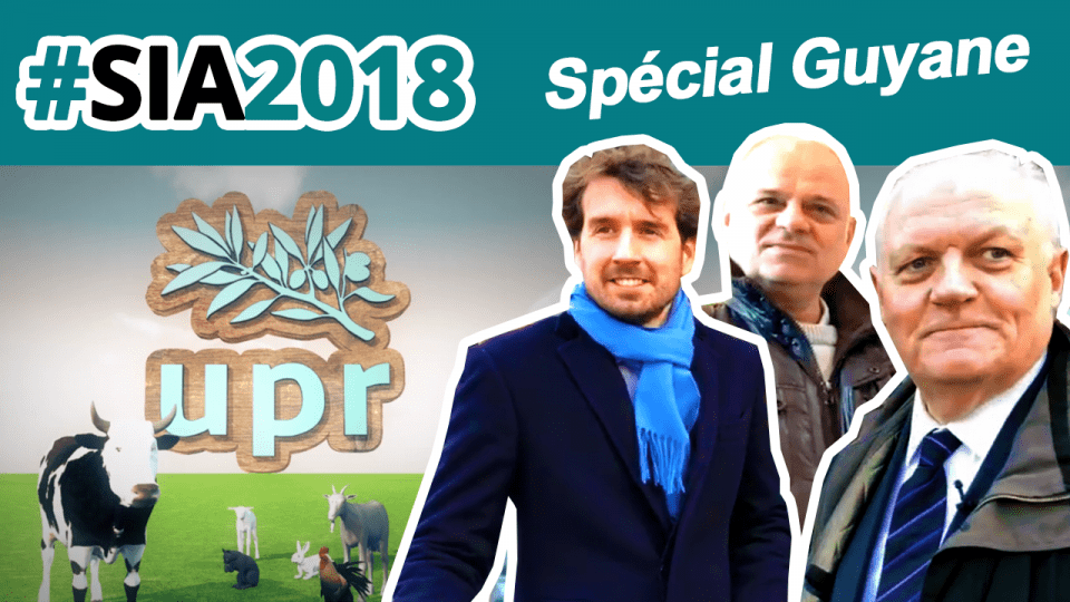 François Asselineau au Salon international de l'agriculture 2018  – Agriculture Guyanaise – 1/4