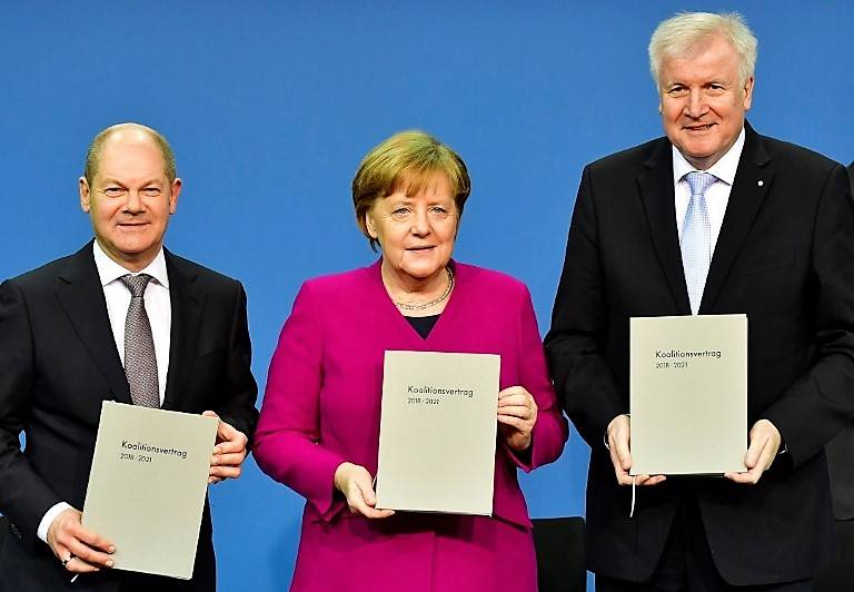 ALLEMAGNE : derrière les apparences, le nouveau gouvernement issu de la «GroKo» dit Non à l’Europe de Macron.