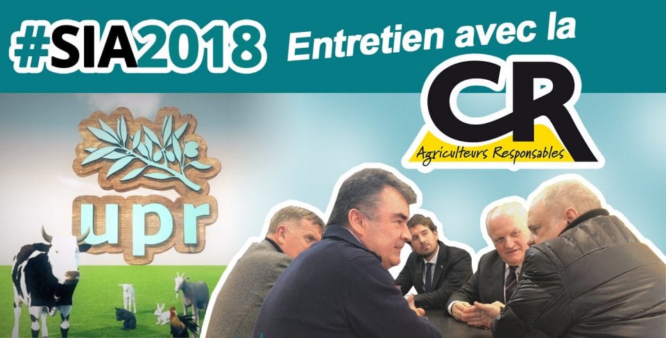 François Asselineau au Salon international de l'agriculture 2018  – La Coordination Rurale – 2/4
