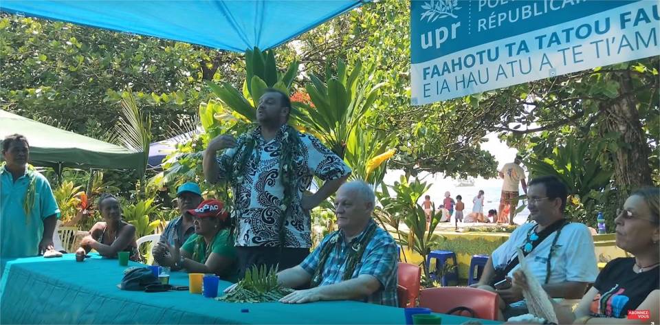 François Asselineau en Polynésie française – Première semaine
