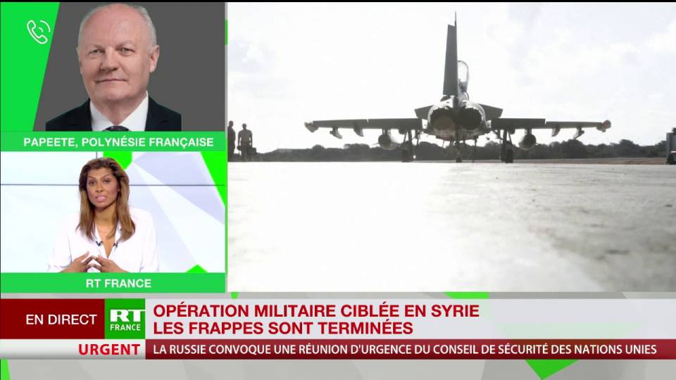 François Asselineau au micro de RT – 14/04/2018