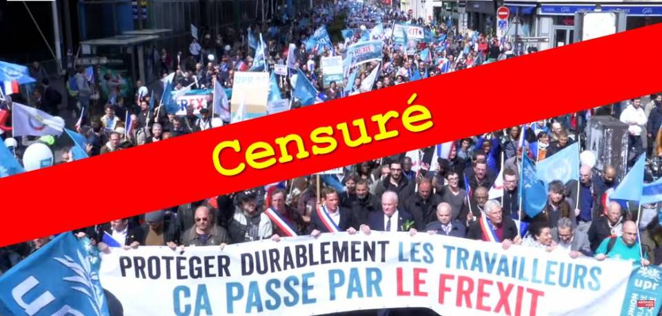 La censure médiatique de notre manifestation parisienne du 1er mai 2018