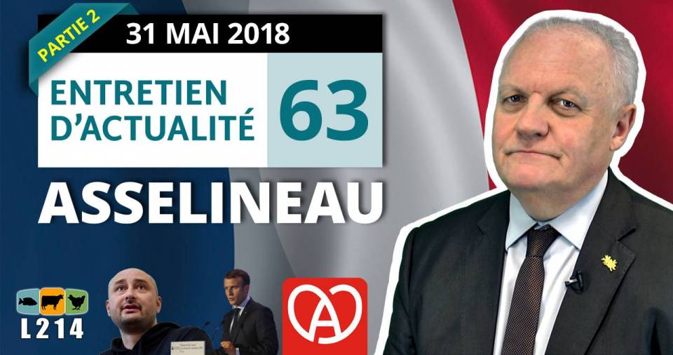Entretien d'actualité n°63.2 – 31/05/2018
