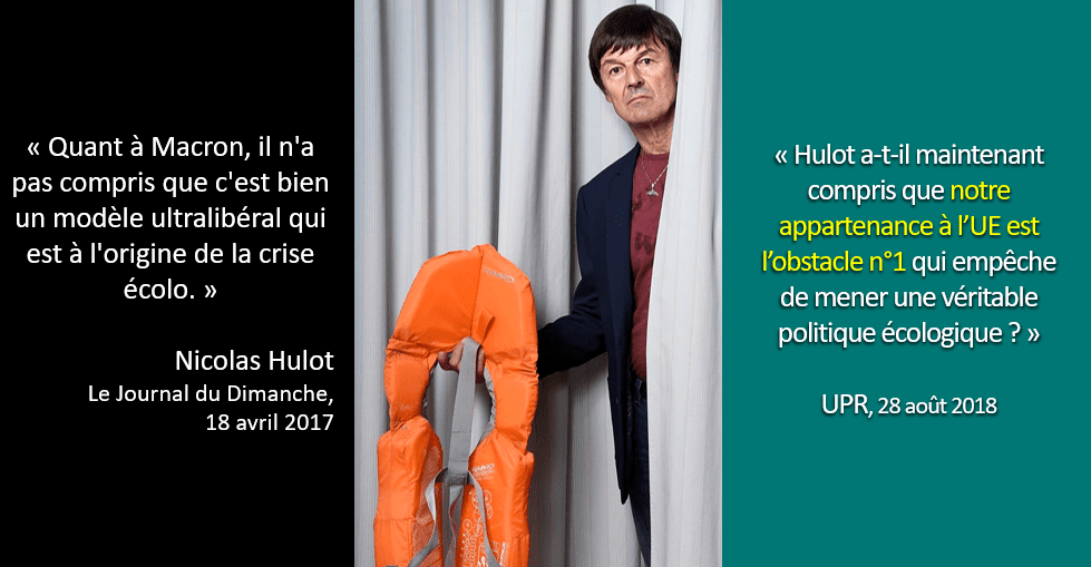 Les raisons de l'échec de Hulot, par Jérôme Yanez.