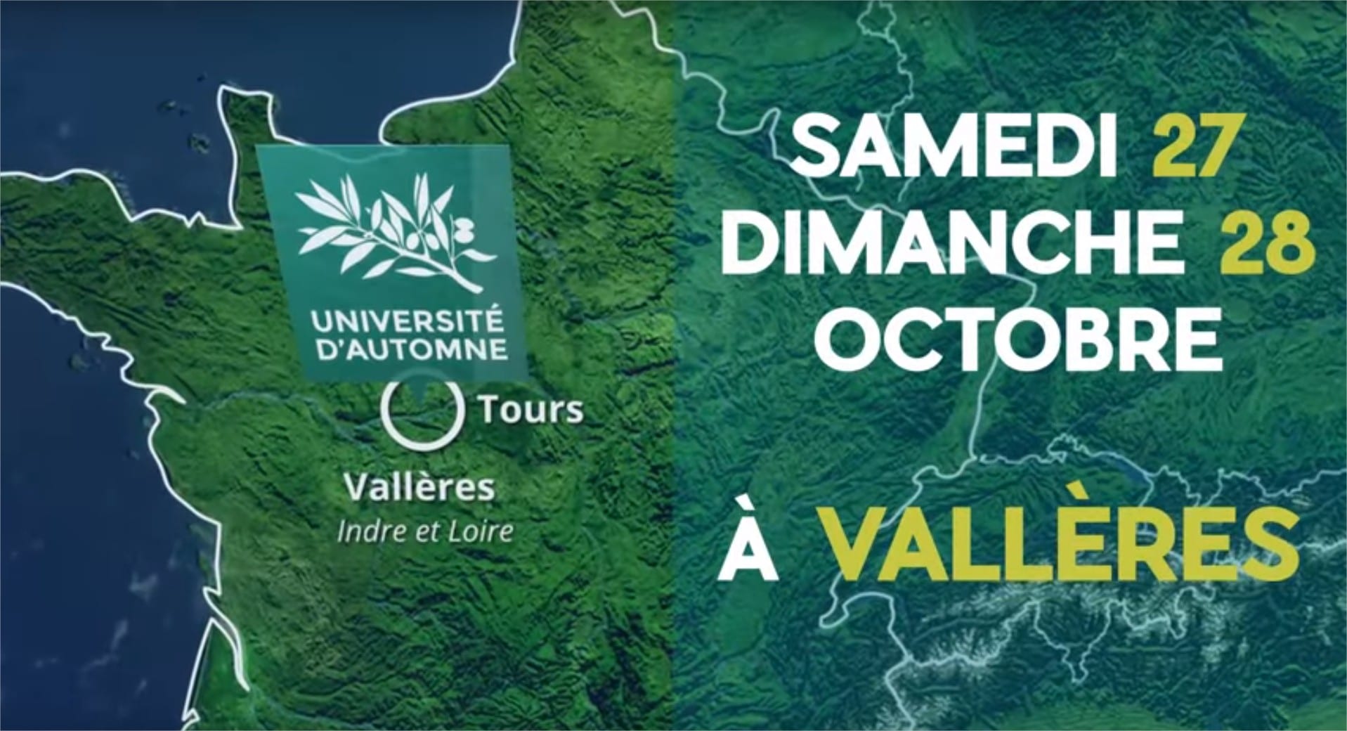 Invitation à l'Université d'automne 2018