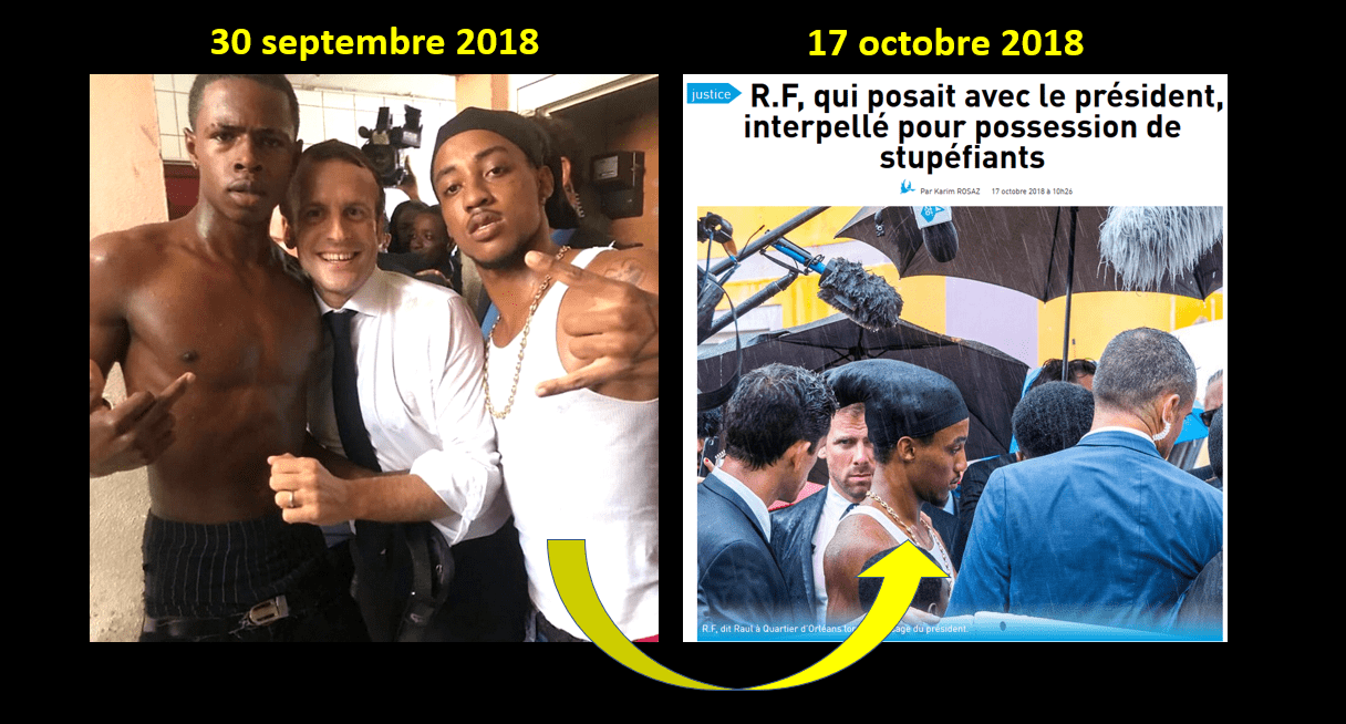 Confirmation de la conduite indigne de Macron aux Antilles.