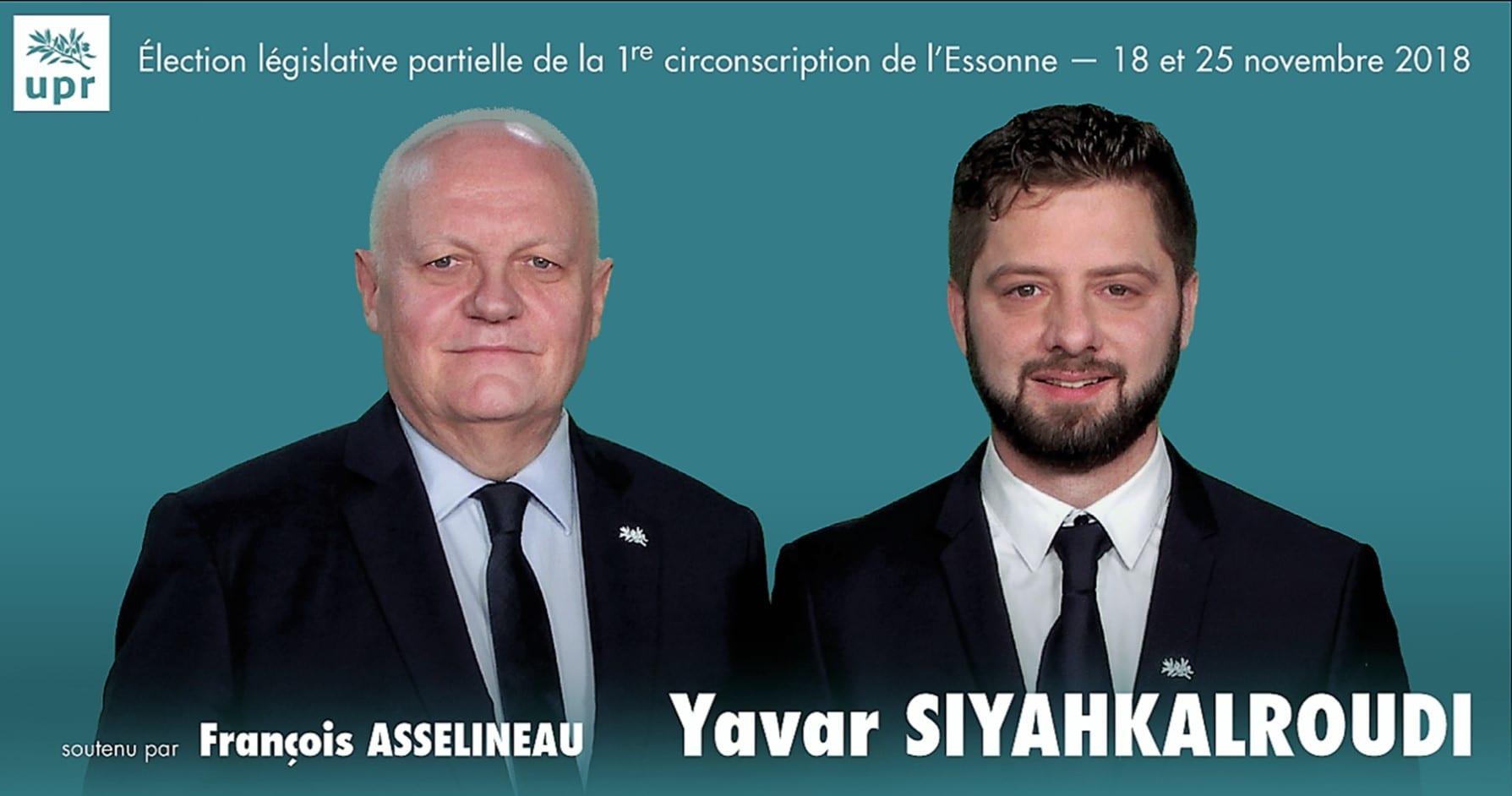 Résultats du 1er tour de l'élection législative partielle de l'Essonne. L'UPR obtient 1,42 % des suffrages (contre 0,80 % en 2017) et arrive 8e sur 11 candidats (devant LO et le NPA).