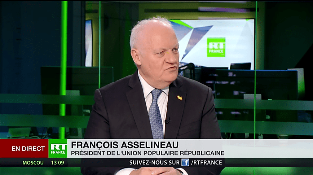 François Asselineau a été interrogé par RT France sur le projet d'Assemblée parlementaire franco-allemande lancé par Macron.