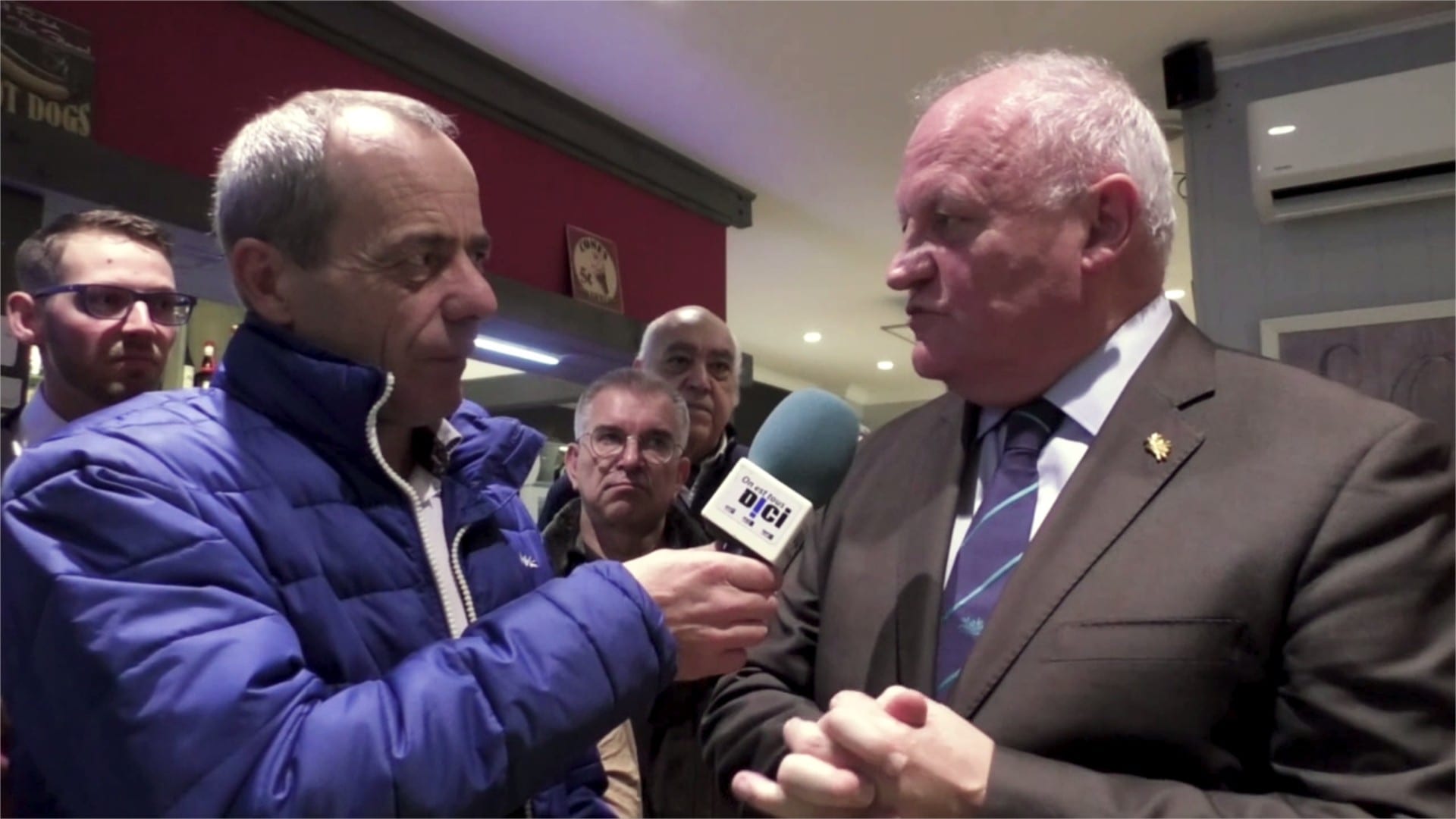 François Asselineau et Frédéric Robert au JT D!CI TV du 10/11/2018