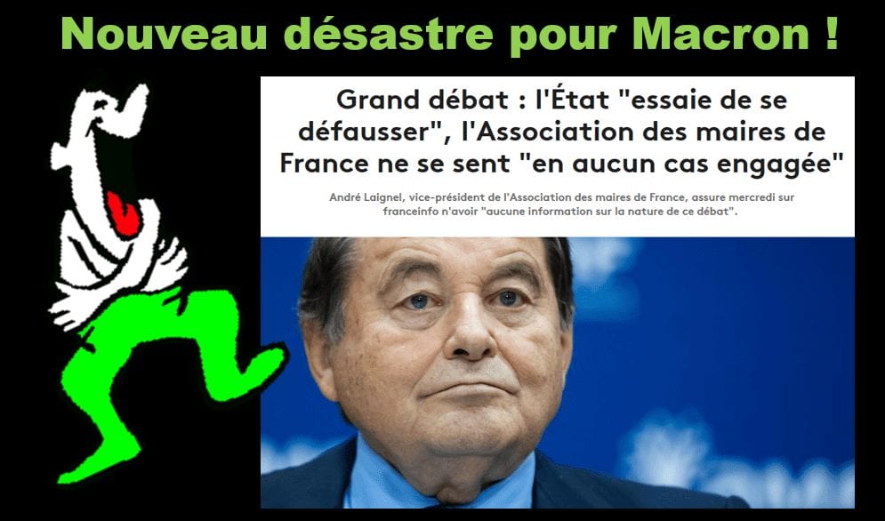 L'Association des Maires de France désavoue le grand débat national