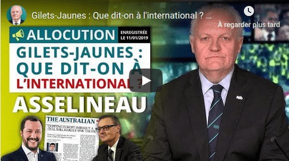Gilets Jaunes : que dit-on à l'international ?