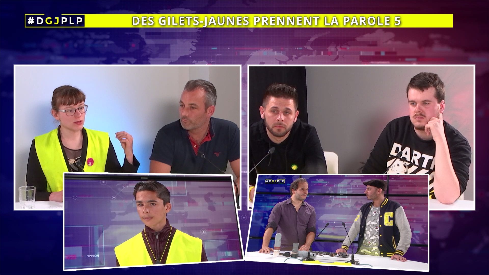 ACTE XVIII – Des « Gilets jaunes » prennent la parole 5 – #DGJPLP5