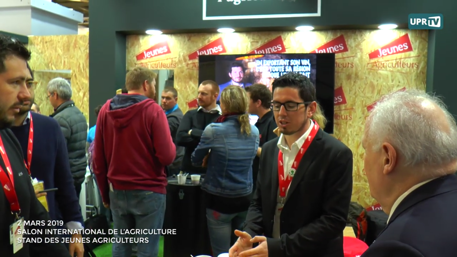 François Asselineau au Salon international de l'agriculture 2019  – Le vice-préside…