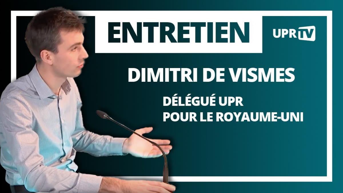 Dimitri de Vismes, notre délégué pour le Royaume-Uni