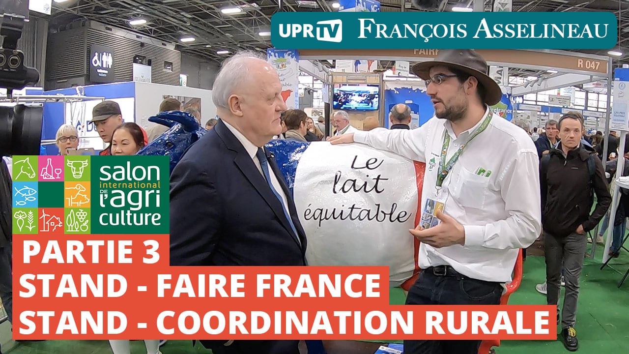 François Asselineau au Salon international de l'agriculture 2019 – Faire France, Co…