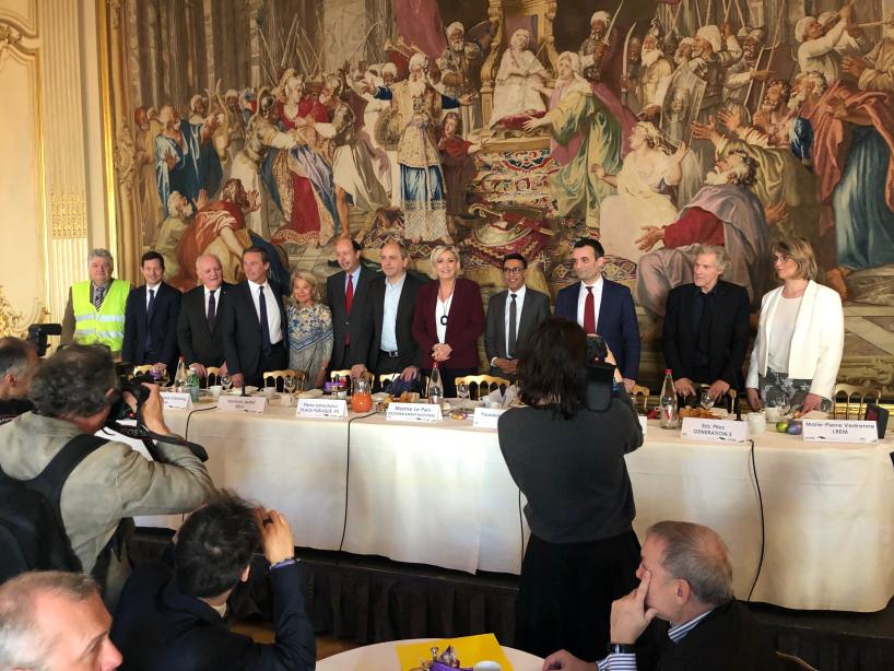 Débat organisé par l'organisation patronale ETHIC