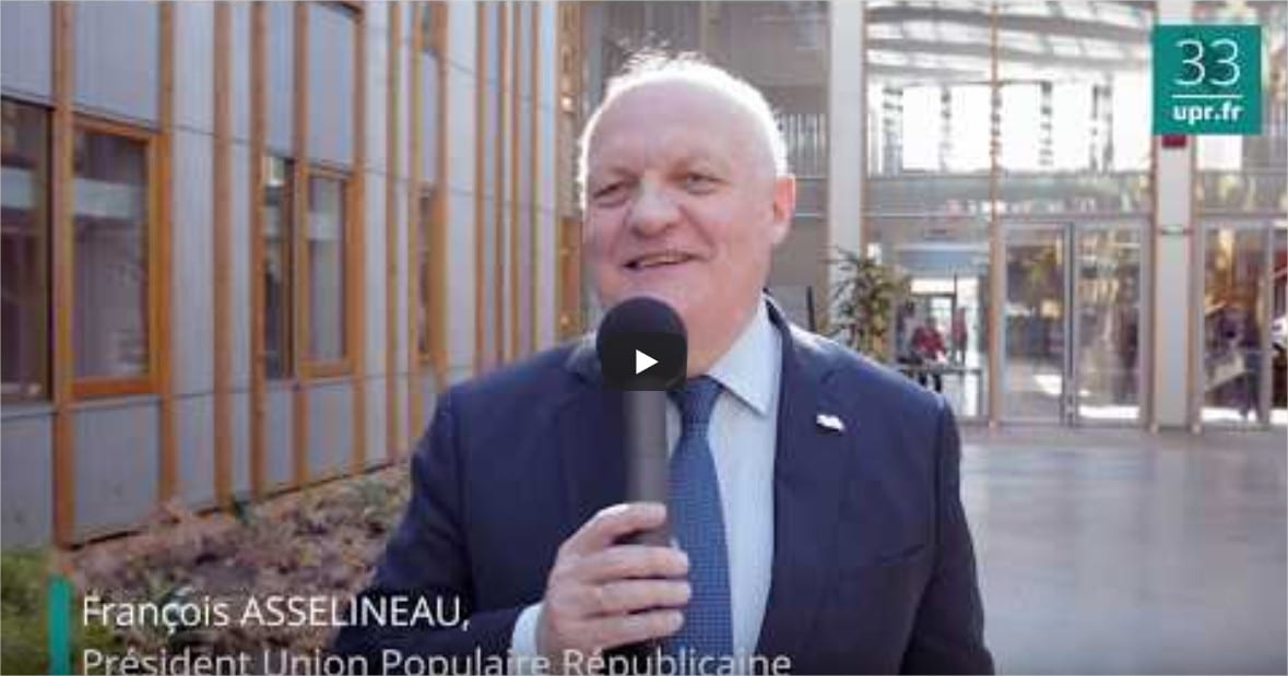 Discours de François Asselineau à Sciences Po Bordeaux