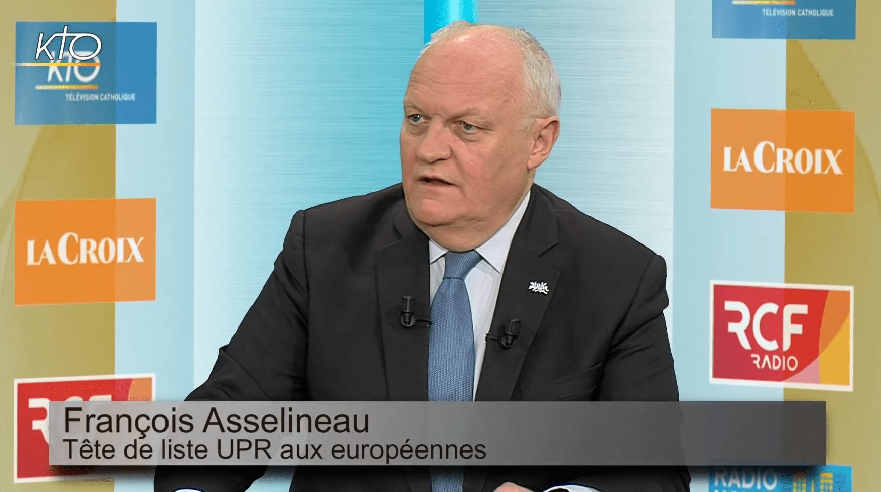 François Asselineau invité sur RCF – 04/04/2019