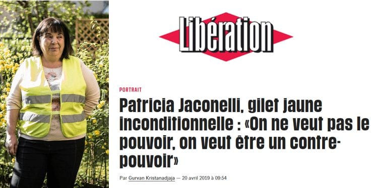 Un intéressant article de Libération, qui témoigne de l'évolution des esprits.