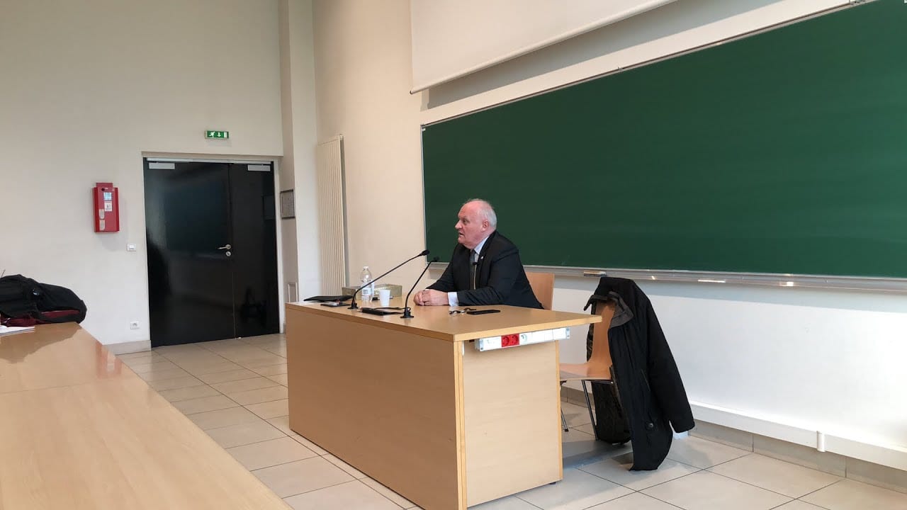 Discours de François Asselineau à l'Université de Créteil