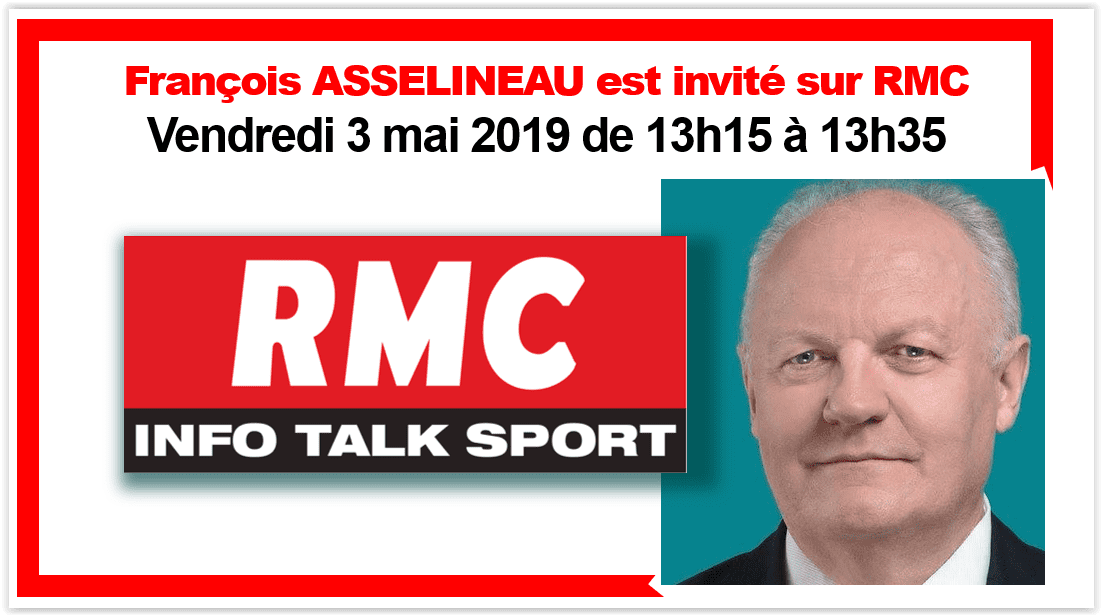 François Asselineau en direct sur RMC ce vendredi 3 mai 2019 de 13h15 à 13h35.