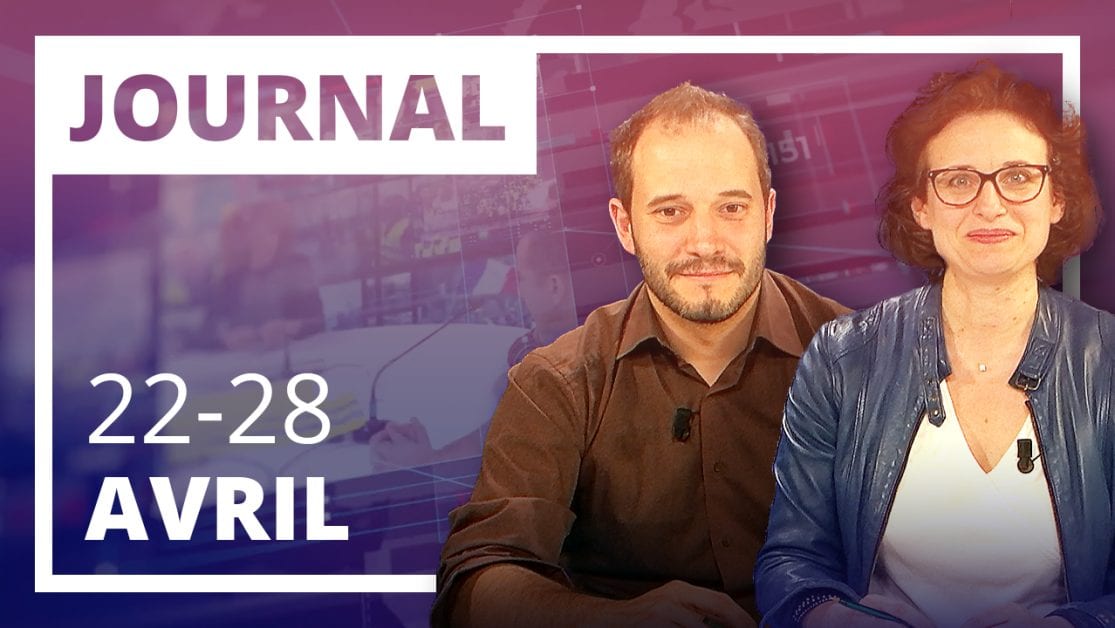 UPRTV – Journal de la semaine du 22 au 28 avril 2019