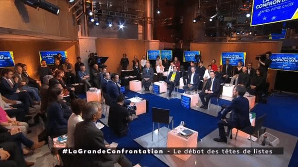 François Asselineau était au grand débat des européennes 2019 sur LCI ce Lundi 20 mai 2019