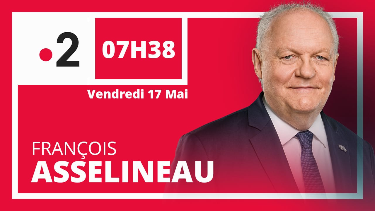 François Asselineau sur France 2 ce vendredi 17 mai 2019 à 7h38 dans Les 4 vérités.