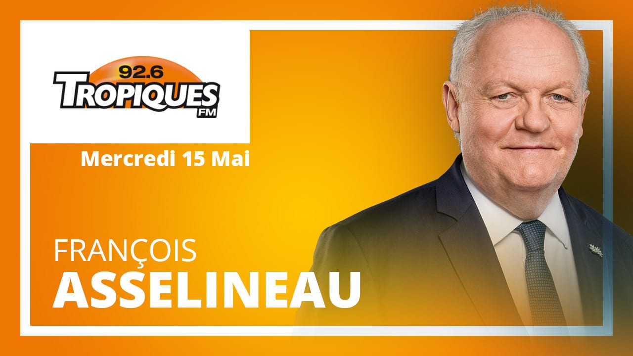 François Asselineau sur Tropiques FM – Mercredi 15 mai 2019