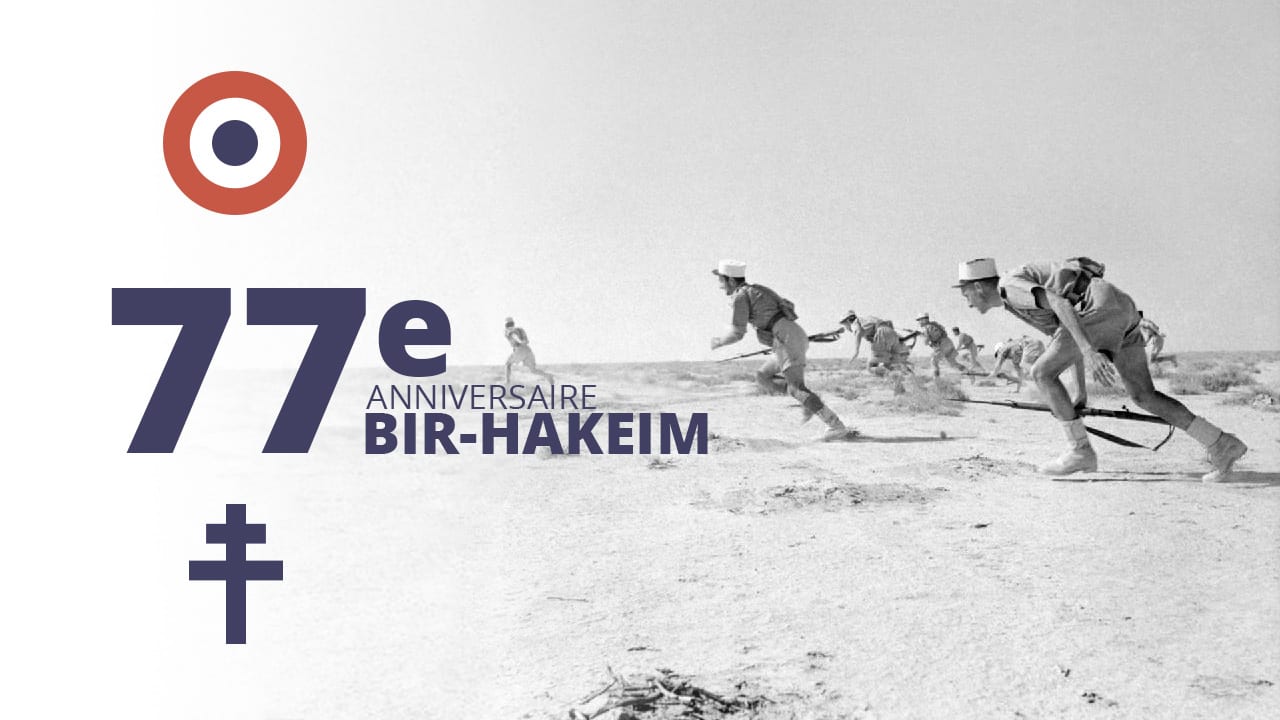 Un autre anniversaire « oublié » par Macron, car la France y apparut glorieuse et les Américains n'y furent pour rien du tout… 11 JUIN 2019 : LES 77 ANS DE LA BATAILLE DE BIR-HAKEIM, PREMIÈRE GRANDE VICTOIRE DES FORCES FRANÇAISES LIBRES (du 27 mai au 11 juin 1942).
