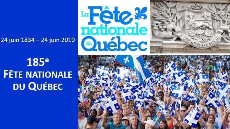 En ce 24 juin 2019, l'UPR souhaite à nos cousins québecois une très belle 185e fête nationale !