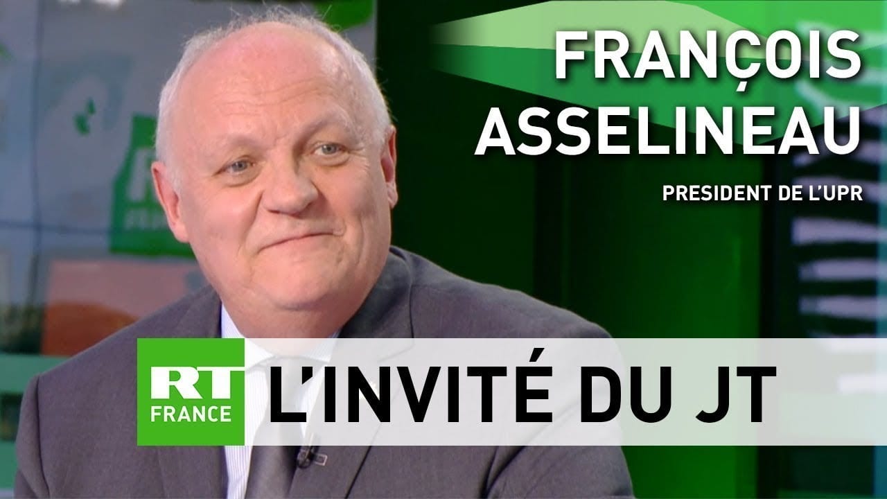 François Asselineau sur RT France : « Je suis pour des commémorations où on reconnaît l'apport de chacun »