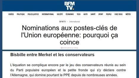 BFM-TV publie une triple énormité dans son analyse sur l’Union européenne