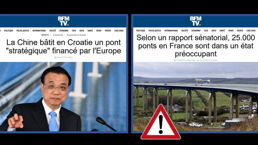 L'UPR met solennellement en garde l'opinion publique et le gouvernement sur la nécessité absolue de lancer immédiatement une campagne de rénovation des ponts en France, en prélevant les fonds nécessaires sur notre contribution au budget de l'UE.
