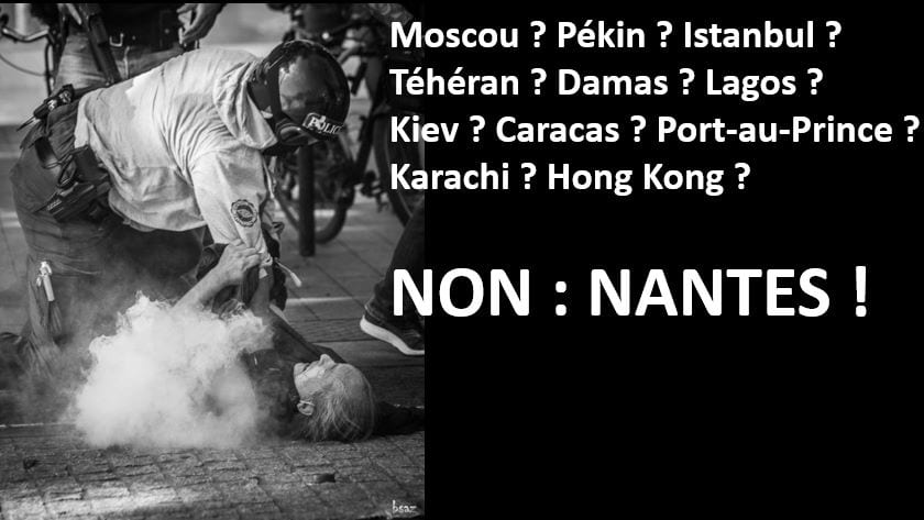 VIOLENCES POLICIÈRES – Comme elle le demande depuis 8 mois, l'UPR réclame de nouveau que les  parlementaires « d'opposition » lancent la procédure de destitution de  Macron selon l'article 68 de la Constitution.