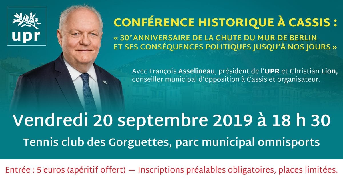 Le 30ème anniversaire de la chute du mur de Berlin : conséquences politiques jusqu’à nos jours